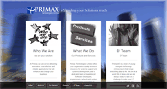 Desktop Screenshot of primaxng.com